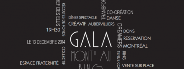 Réservation Gala Mont’Au Ring
